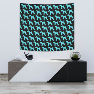 Lakeland Terrier Dog Pattern Print Tapestry-Free Shipping - Deruj.com