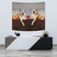 Border Terrier Love Print Tapestry-Free Shipping - Deruj.com