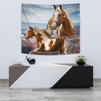Amazing American Paint Horse Tapestry-Free Shipping - Deruj.com