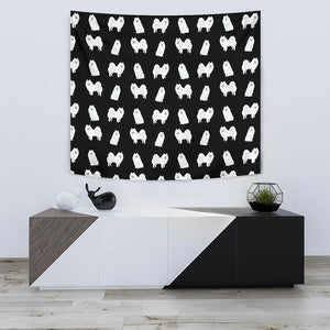 American Eskimo Dog Pattern Print Tapestry-Free Shipping - Deruj.com