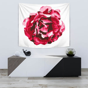 Rose Flower Art Print Tapestry-Free Shipping - Deruj.com