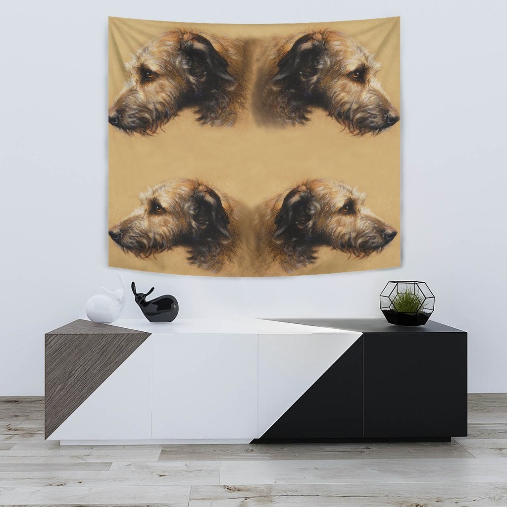 Irish Wolfhound Print Tapestry-Free Shipping - Deruj.com