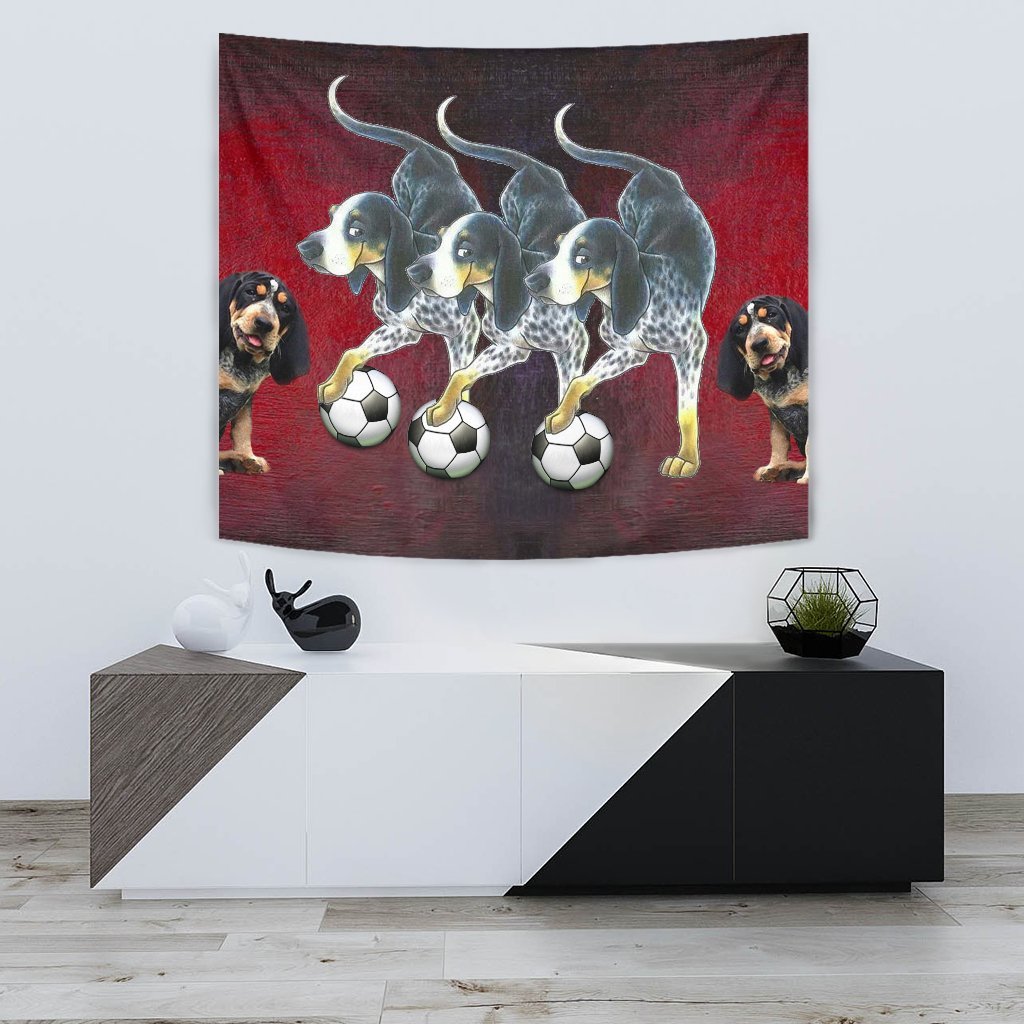 Amazing Bluetick Coonhound Dog Print Tapestry-Free Shipping - Deruj.com