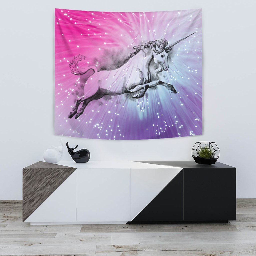 Flying Unicorn Print Tapestry-Free Shipping - Deruj.com