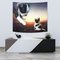 Lovely Boston Terrier Print Tapestry-Free Shipping - Deruj.com