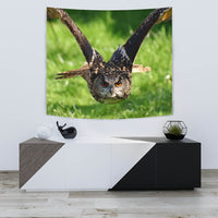 Flying Owl Bird Print Tapestry-Free Shipping - Deruj.com