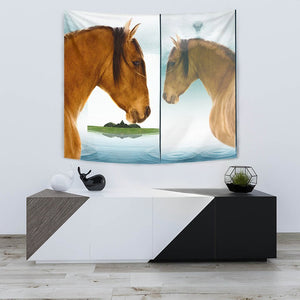 Kiger Mustang Horse Print Tapestry-Free Shipping - Deruj.com