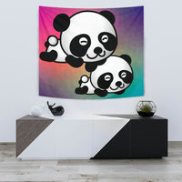 Cute Panda Bear Print Tapestry-Free Shipping - Deruj.com