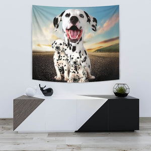 Dalmatian Dog Print Tapestry-Free Shipping - Deruj.com