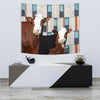 Simmental Cattle (Cow) Print Tapestry-Free Shipping - Deruj.com