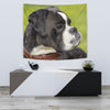 Boxer Dog Dotted Art Print Tapestry-Free Shipping - Deruj.com