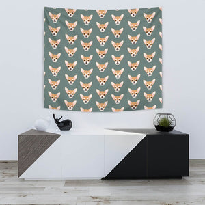 Lovely Chihuahua Dog Pattern Print Tapestry-Free Shipping - Deruj.com