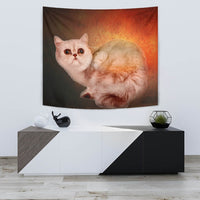 Amazing Exotic Shorthair Cat Print Tapestry-Free Shipping - Deruj.com