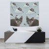 Korat Cat Print Tapestry-Free Shipping - Deruj.com