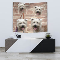 Cute Glen of Imaal Terrier Dog Print Tapestry-Free Shipping - Deruj.com
