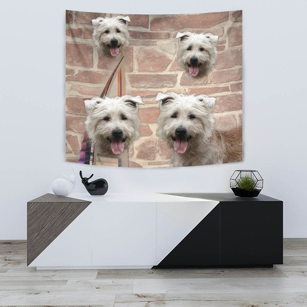 Cute Glen of Imaal Terrier Dog Print Tapestry-Free Shipping - Deruj.com
