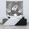 Black & White Snake Print Tapestry-Free Shipping - Deruj.com