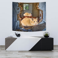 Golden Hamster Print Tapestry-Free Shipping - Deruj.com