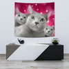 Russian Blue Cat Print Tapestry-Free Shipping - Deruj.com