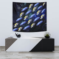 Cynotilapia Afra Fish Print Tapestry-Free Shipping - Deruj.com