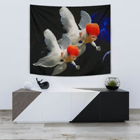 Oranda Fish Print Tapestry-Free Shipping - Deruj.com