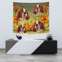 Amazing Irish Red and White Setter Print Tapestry-Free Shipping - Deruj.com