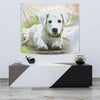 Labrador Puppy Art Print Tapestry-Free Shipping - Deruj.com