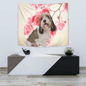 Petit Basset Griffon Vendeen Print Tapestry-Free Shipping - Deruj.com