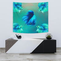 Betta Fish Art Print Tapestry-Free Shipping - Deruj.com