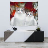 Cute Ragdoll Cat Print Tapestry-Free Shipping - Deruj.com