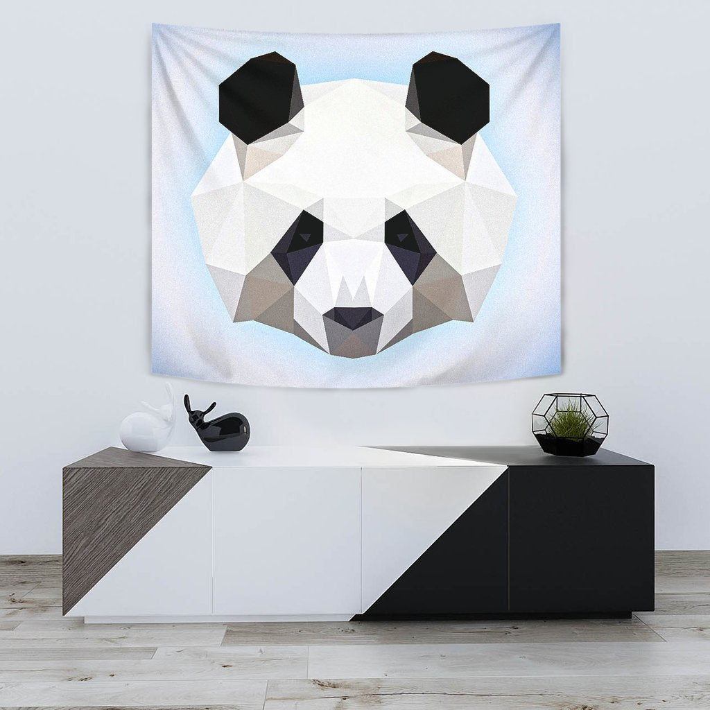 Panda Vector Art Print Tapestry-Free Shipping - Deruj.com