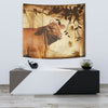 Amazing Red Brangus Cattle Print Tapestry-Free Shipping - Deruj.com