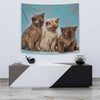 Lovely Burmese Cat Print Tapestry-Free Shipping - Deruj.com