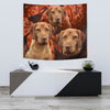 Cute Wirehaired Vizsla Print Tapestry-Free Shipping - Deruj.com