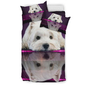 Cute West Highland White Terrier (Westie) Dog Print Bedding Set-Free Shipping - Deruj.com