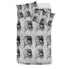 Cute Saluki Dog Sketch Print Bedding Set-Free Shipping - Deruj.com