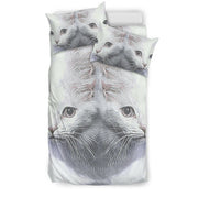 Turkish Angora Cat Print Bedding Set-Free Shipping - Deruj.com