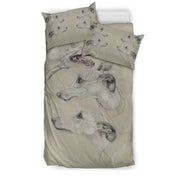 Amazing Whippet Dog Print Bedding Set-Free Shipping - Deruj.com