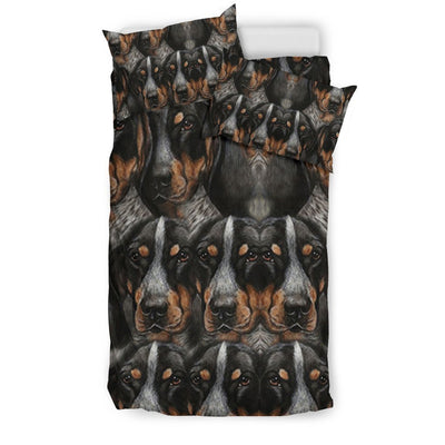 Bluetick Coonhound Dog Lots Print Bedding Sets-Free Shipping - Deruj.com