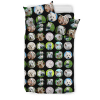 Westie In Lots (West Highland White Terrier) Print Bedding Set-Free Shipping - Deruj.com
