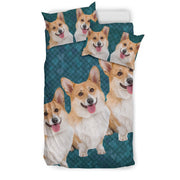 Cardigan Welsh Corgi Dog Pattern Print Bedding Set-Free Shipping - Deruj.com