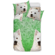 Amazing American Eskimo Dog Print Bedding Set-Free Shipping - Deruj.com