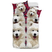 Cute Samoyed Dog Print Bedding Set-Free Shipping - Deruj.com