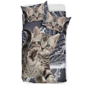 American Bobtail Cat Print Bedding Set- Free Shipping - Deruj.com