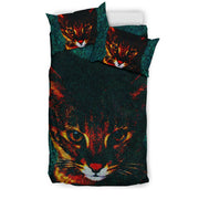 Amazing Savannah Cat  Print Bedding Set-Free Shipping - Deruj.com