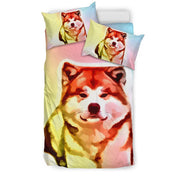 Amazing Colorful Akita Dog Print Bedding Sets-Free Shipping - Deruj.com