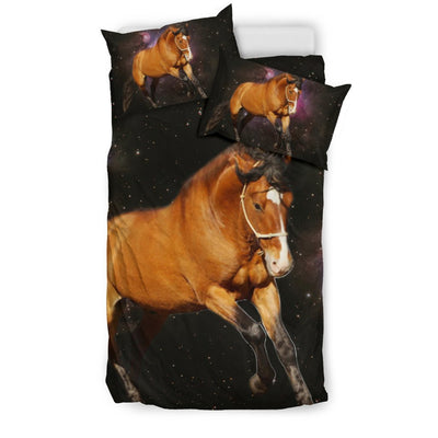Amazing Belgian horse Print On Space Bedding Sets-Free Shipping - Deruj.com