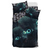 Lovely Ojas Azulas Cat Print Bedding Set-Free Shipping - Deruj.com