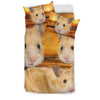 Cute Golden Hamster Print Bedding Sets- Free Shipping - Deruj.com