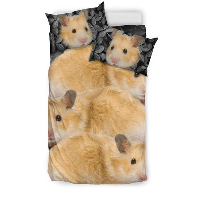 Lovely Golden Hamster Print Bedding Sets- Free Shipping - Deruj.com